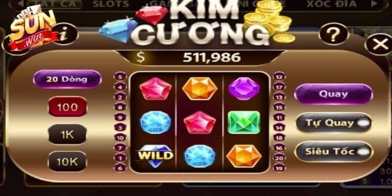 Kim cương Sunwin – Game slot siêu hot