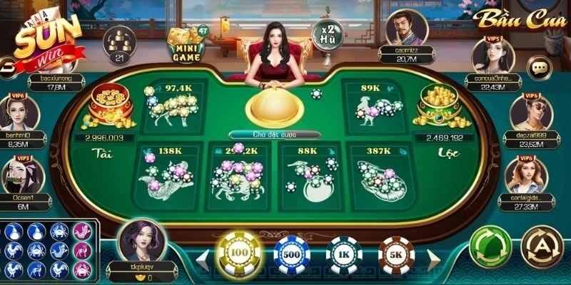 Khám phá game bầu cua mini Sunwin với mẹo chơi từ cao thủ
