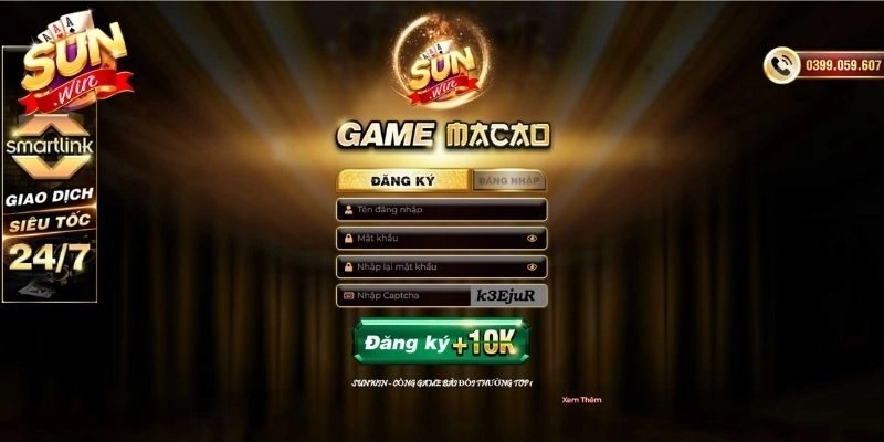 Đăng ký Sunwin có dễ hay không?