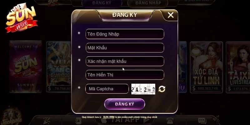 Điền thông tin cá nhân
