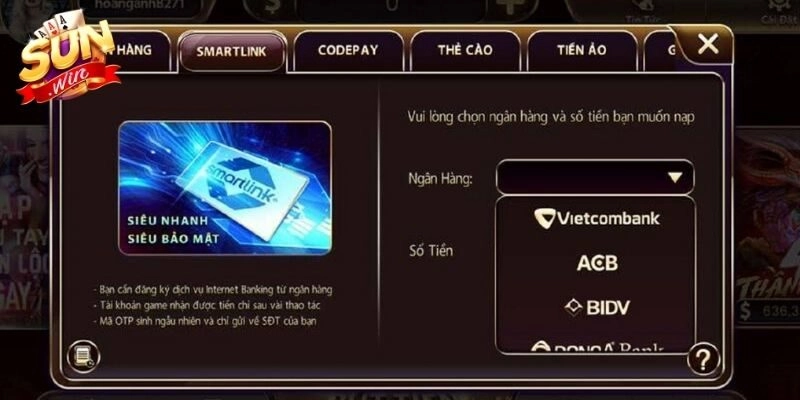 Nạp tiền thông qua thẻ cào