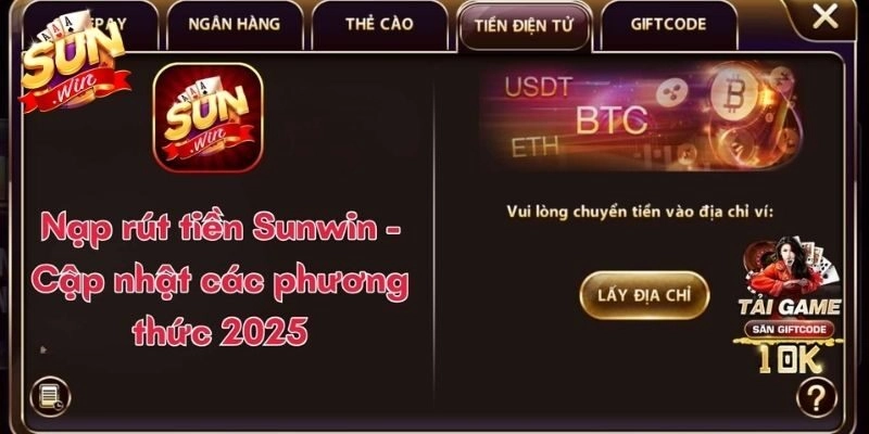 Hướng dẫn chi tiết các bước về rút tiền Sunwin