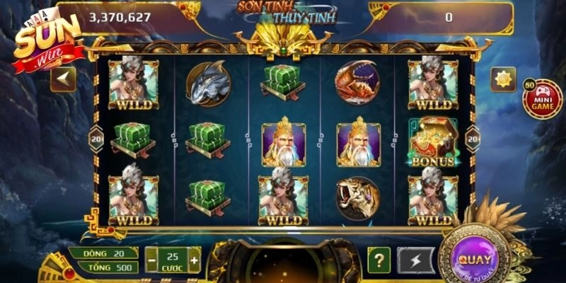 Sơ nét về trò chơi sơn tinh thủy tinh Sunwin