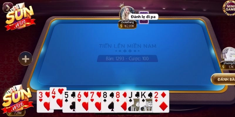 Tiến lên đếm lá Sunwin – Quy tắc chơi với mẹo cược chiến thắng